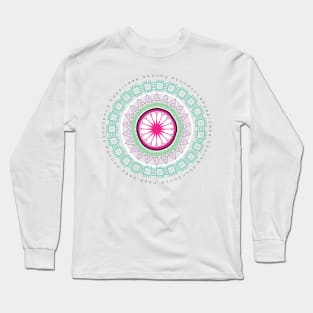 Colorful Wish Mandala Long Sleeve T-Shirt